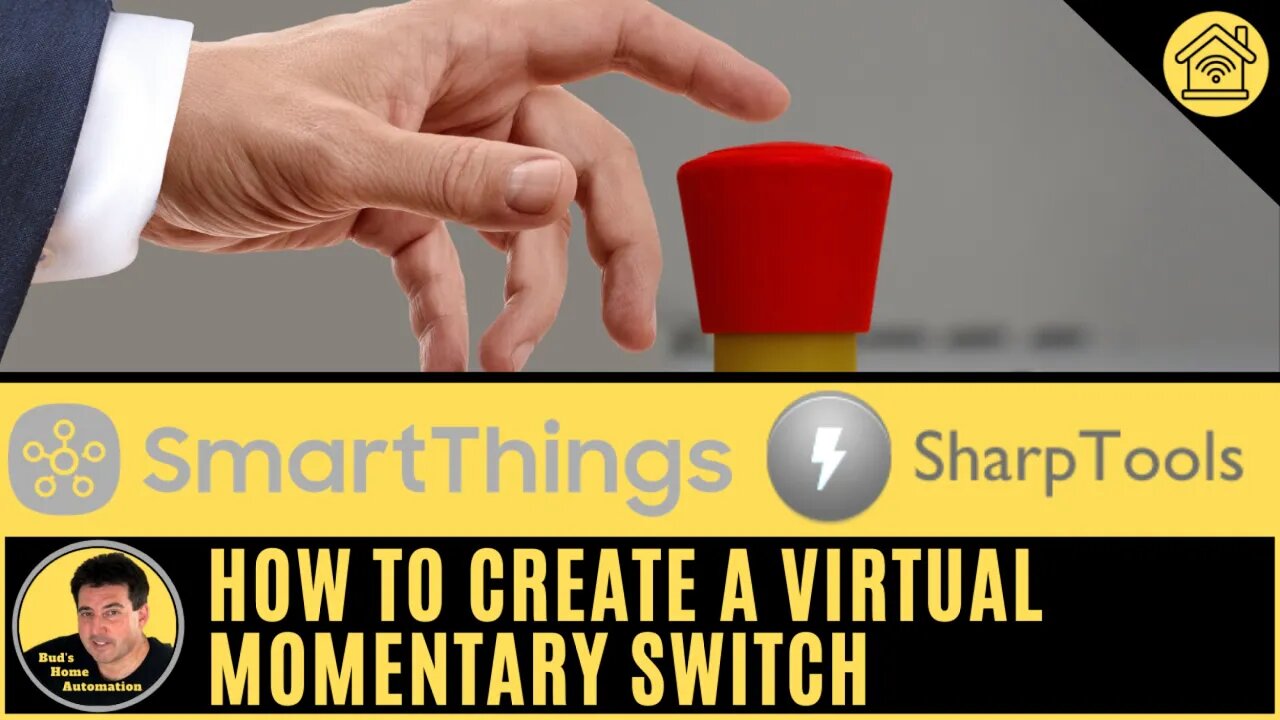 Create a Virtual Momentary Switch to Control SmartThings Scenes in a SharpTools Dashboard