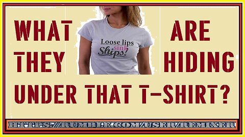 WHAT ARE THEY HIDING UNDER THAT T-SHIRT?