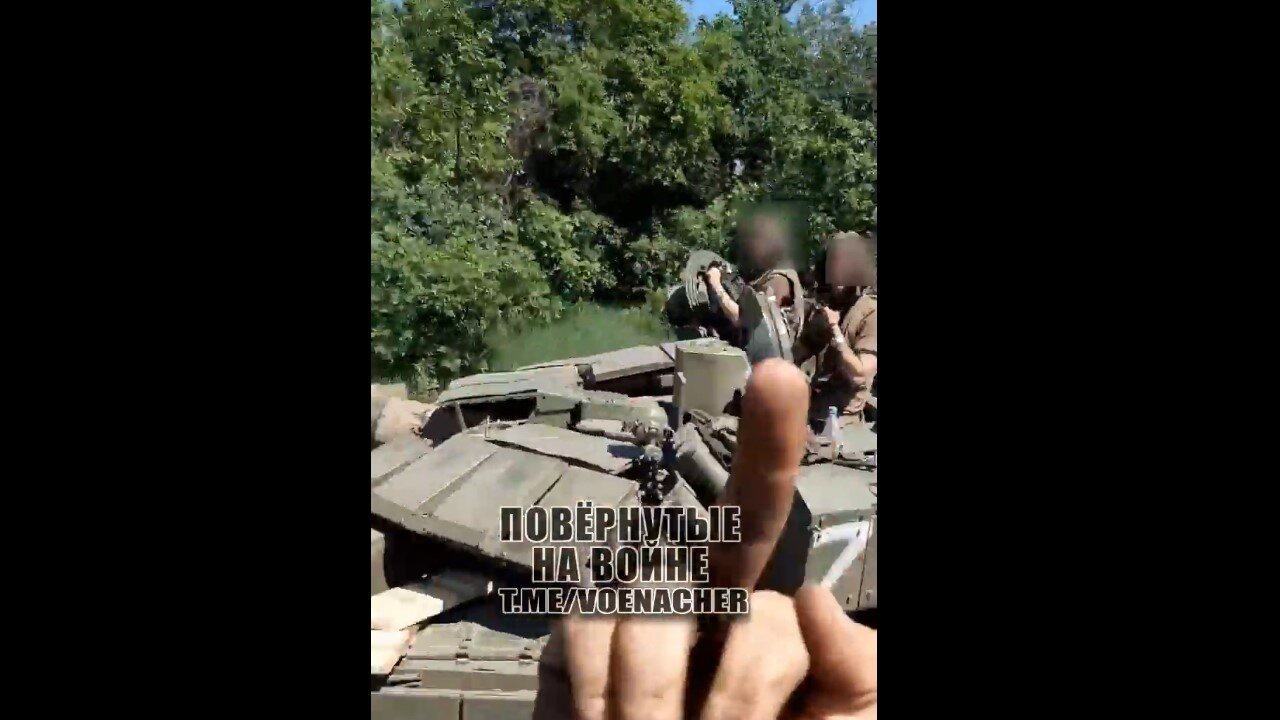 The POV of a Russian Commander of a T-72B3M tank