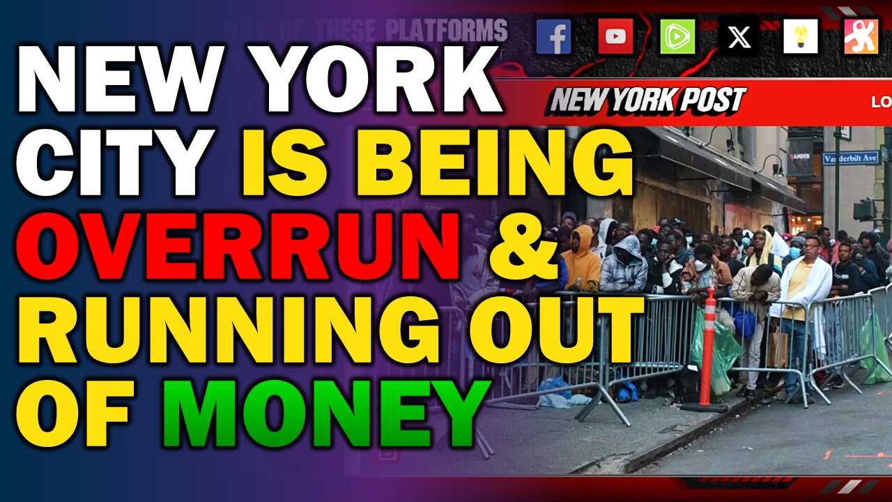 Illegal Migrants are overrunning NYC and costing tax payers billions of dollars!