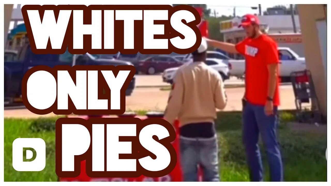 Man Selling Whites Only Pies - #prank #reaction #comedy #racist #racism #fight