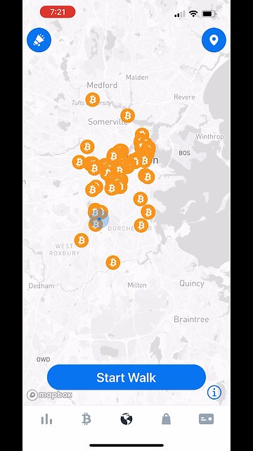 #1 Bitcoin App Walk and Earn