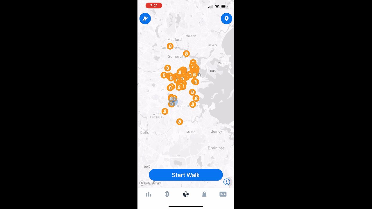 #1 Bitcoin App Walk and Earn