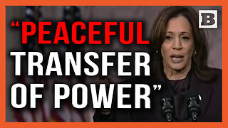 Kamala Harris Takes Dig at President-Elect Trump While Committing to a "Peaceful Transfer of Power"