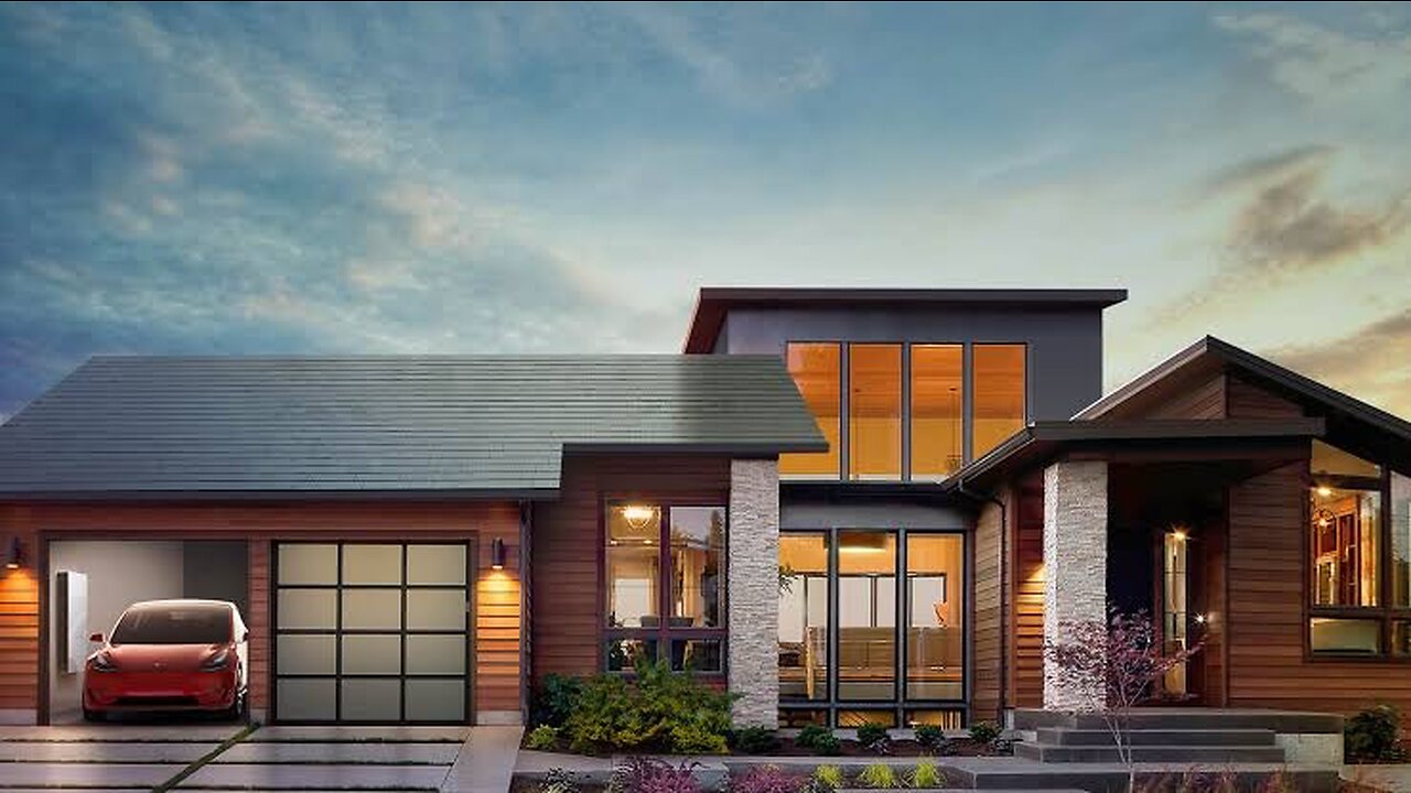 Tesla Solar roof is on another level.