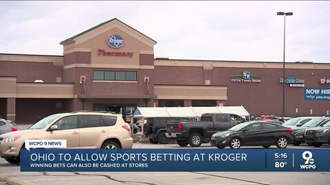 Ohio to allow sports betting at Kroger