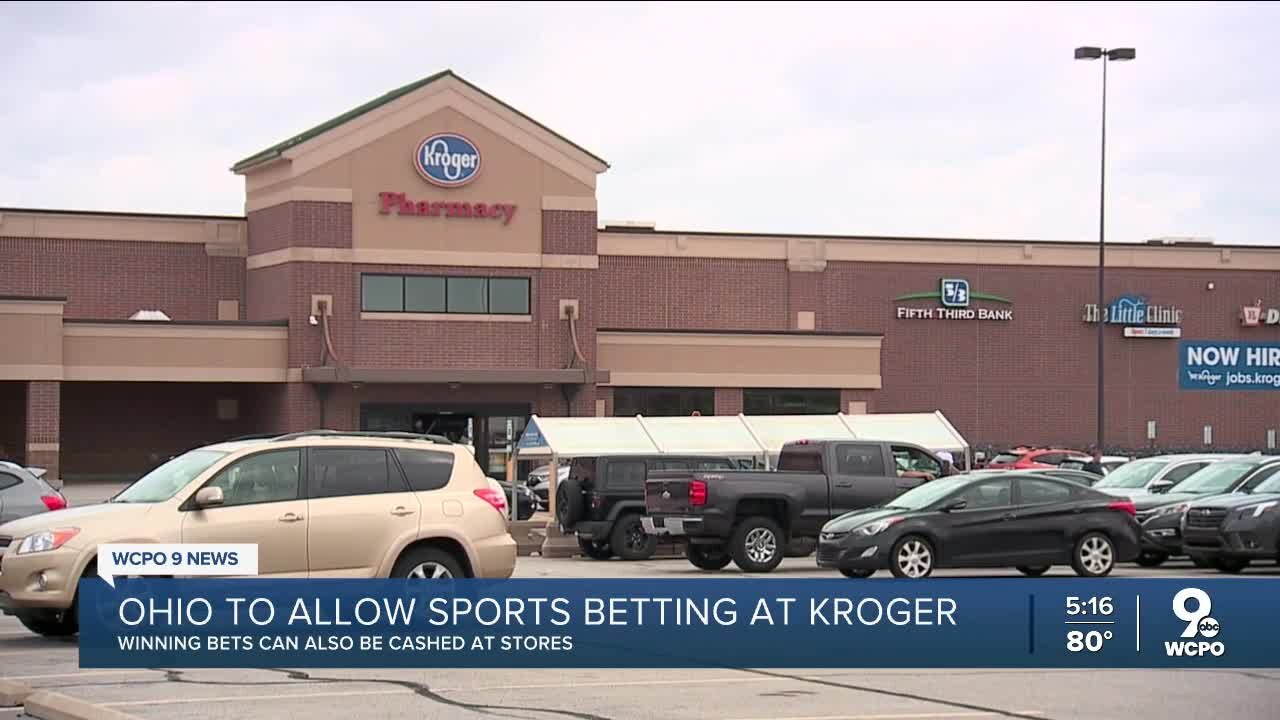 Ohio to allow sports betting at Kroger