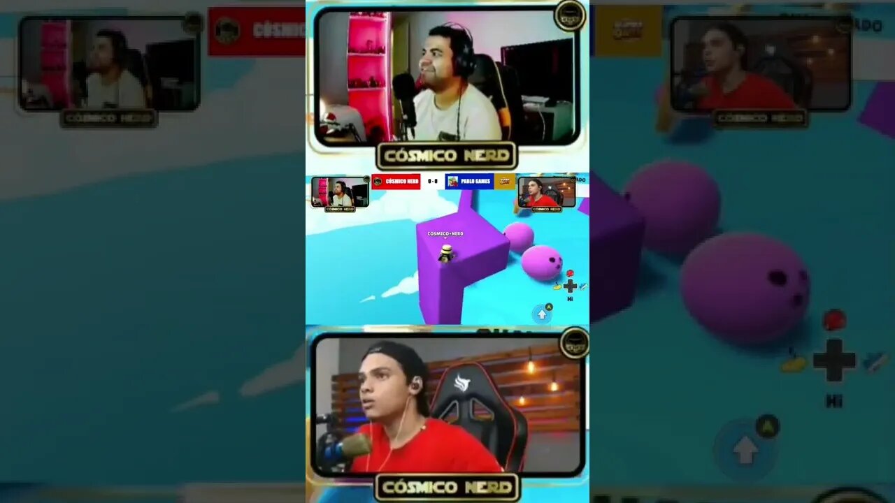 STUMBLEGUYS X1 CÓSMICO VS PABLO GAMES O MITO #stumbleguys #cosmiconerd #pablogames