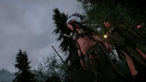 Skyrim SE Realistic Rain