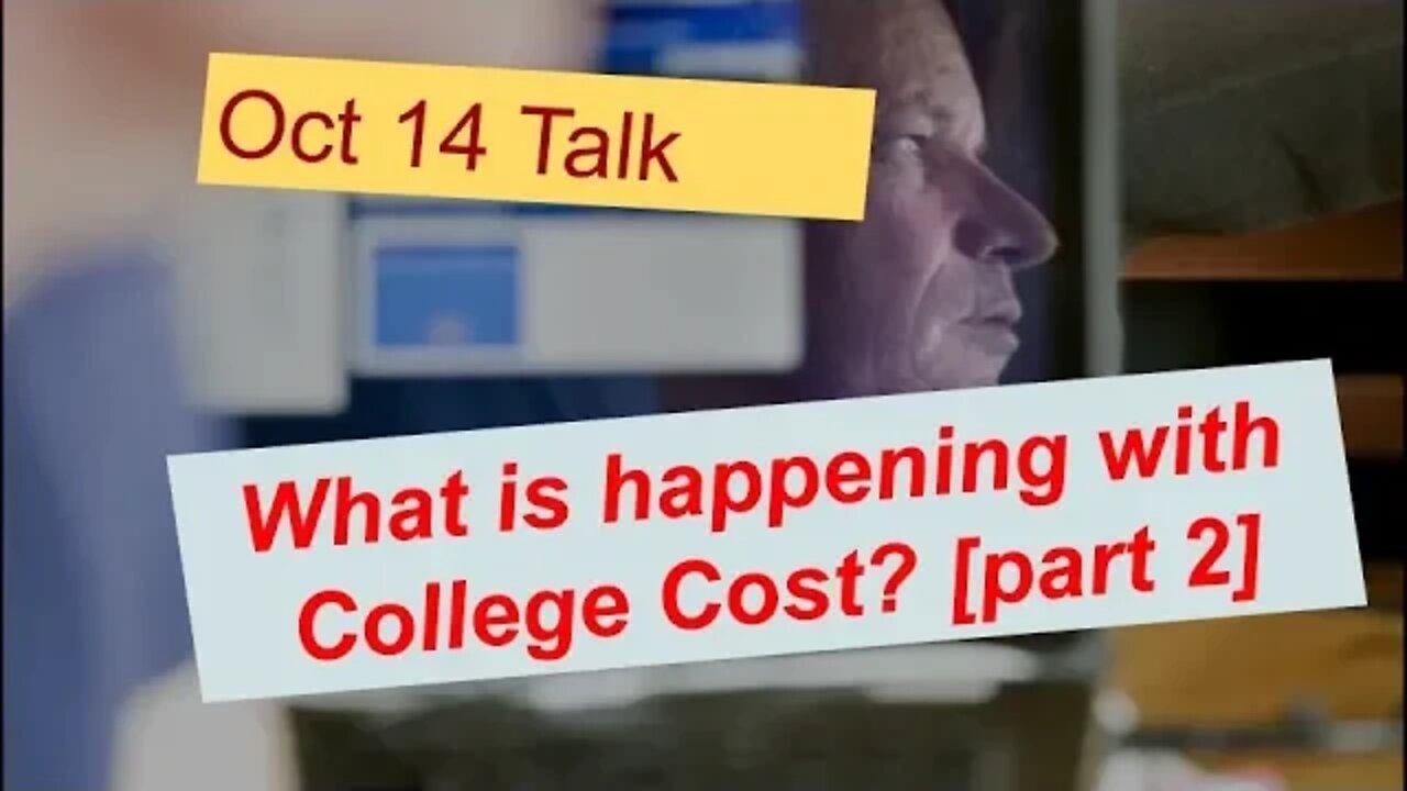 How come College is so expensive? Part 2