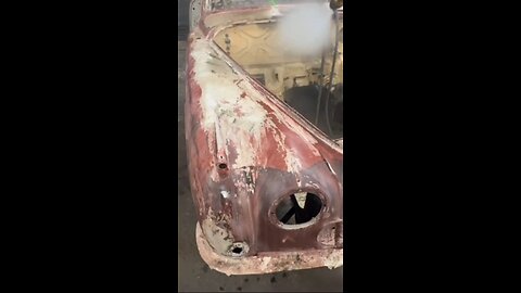 pressure washing Jaguar Mk 2