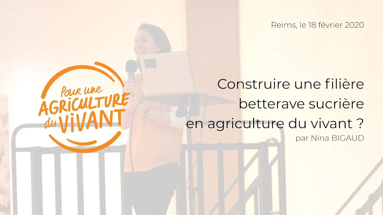 Construire une filière betterave sucrière en agriculture du vivant ?