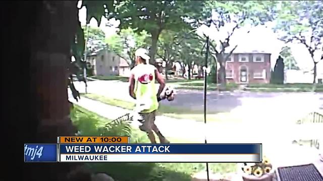 Milwaukee woman’s yard ruined by angry man with weed wacker