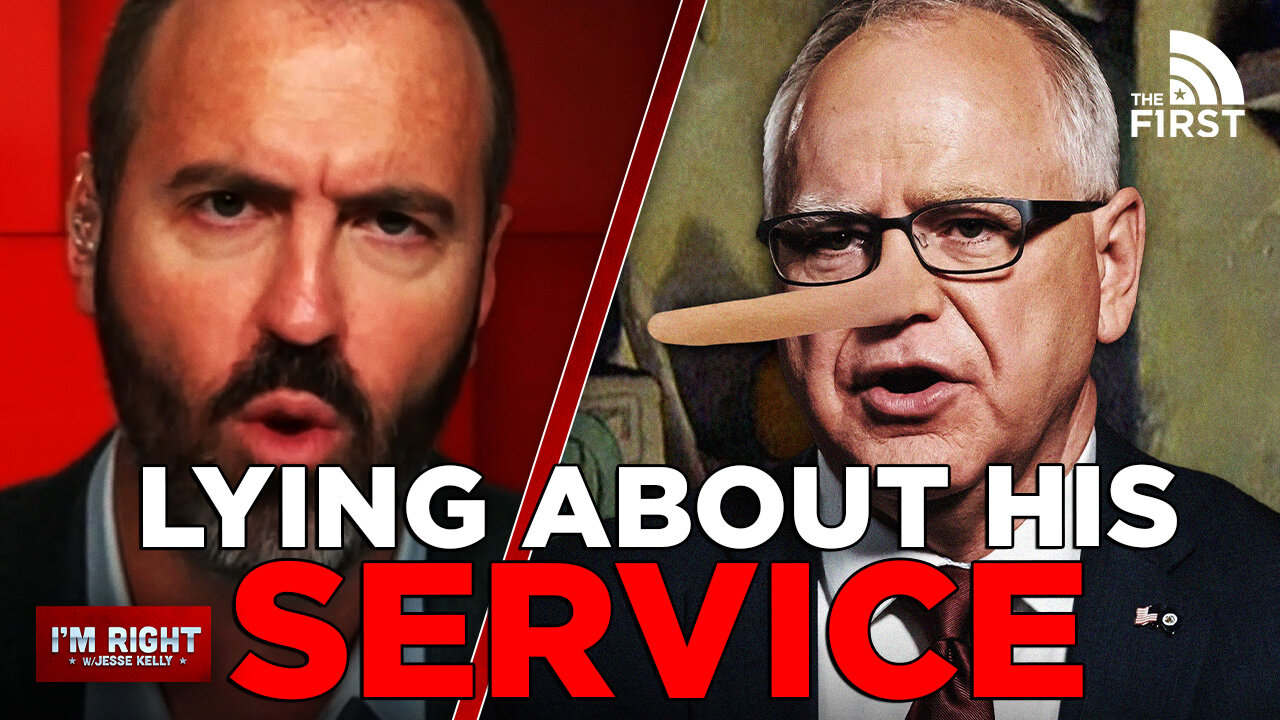 Marine Calls Tim Walz Out For LYING About His Service