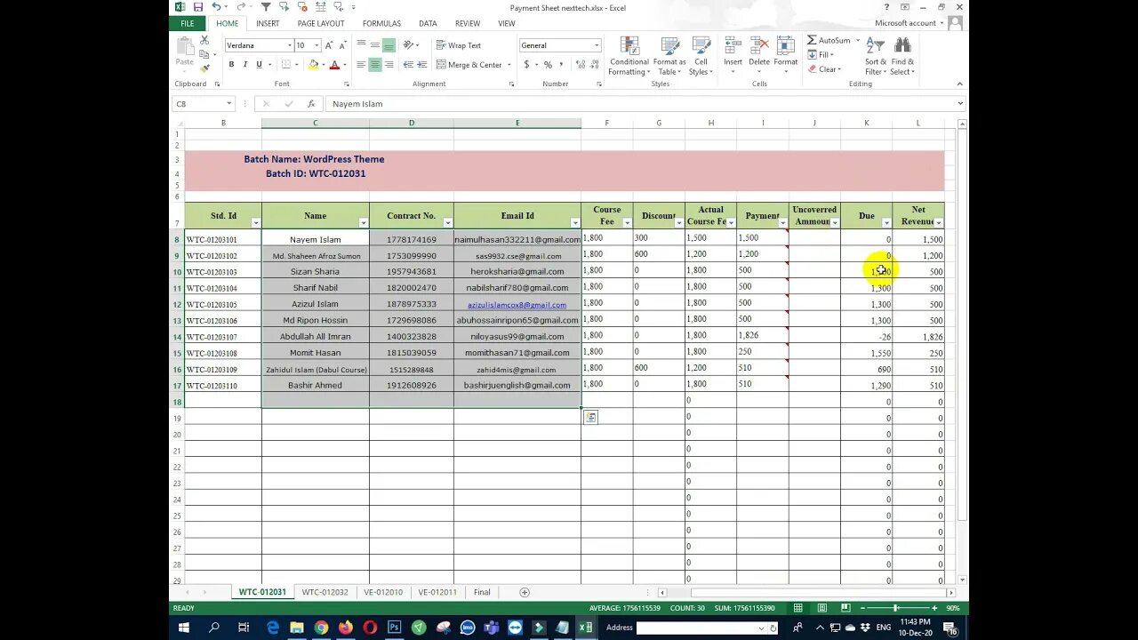 Excel Accounting Software || Learn how to make Fully Automatic Excel Accounting Software