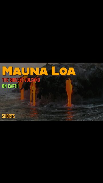 The Biggest Volcano in the World | Mauna Loa #shorts