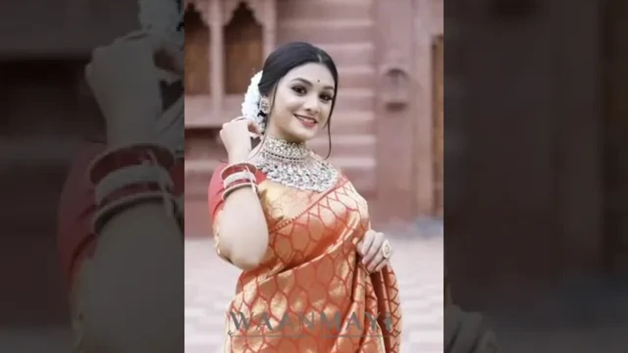 महिलाओं के लिए कांजीवरम सॉफ्ट सिल्क साड़ी ब्लाउज पीस के साथ (लाल पान_लाल-01), लाल, 5.5 meters