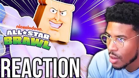 Nickelodeon All-Star Brawl Showcase (REACTION) Powdered Toast Man [Low Tier God Reupload]