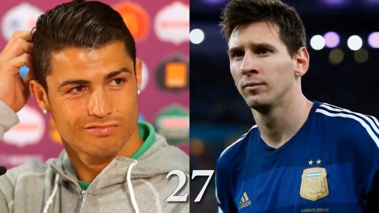 MESSI VS CRISTIANO TRANSFORMATION 🔥🔥