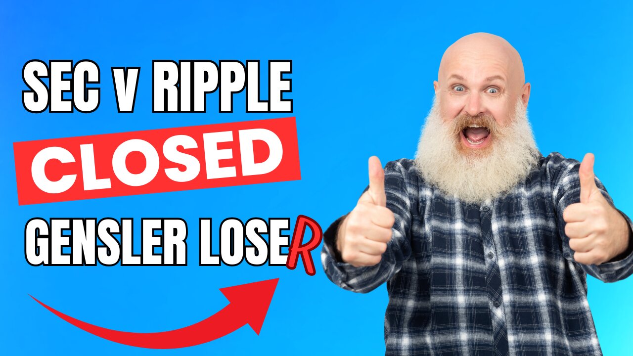 SEC v Ripple/XRP Case Closed: TRUMP WINS Crypto Community - Gensler Fired