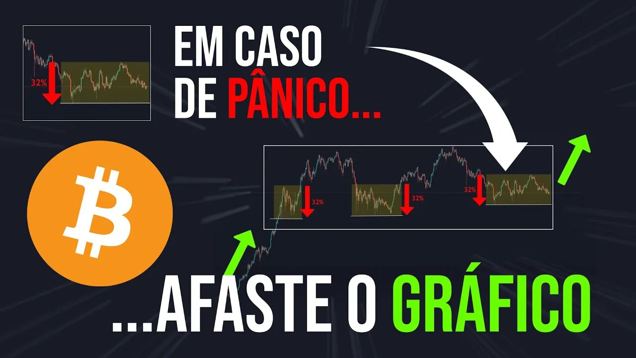 BITCOIN se segura em meio ao pânico! Já vimos essa história antes 💡