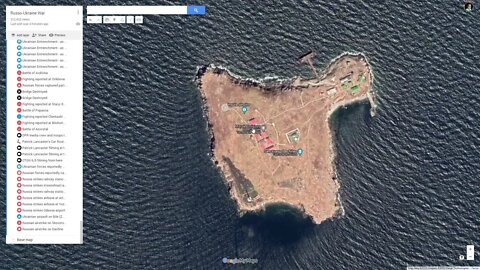 [ Odessa Front ] Assault on Snake Island (Zmeinyi island) by the Ukrainian forces