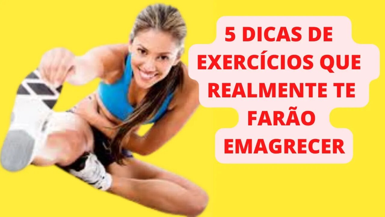 Emagreça sem sair de casa - 5 exercícios infalíveis para emagrecer