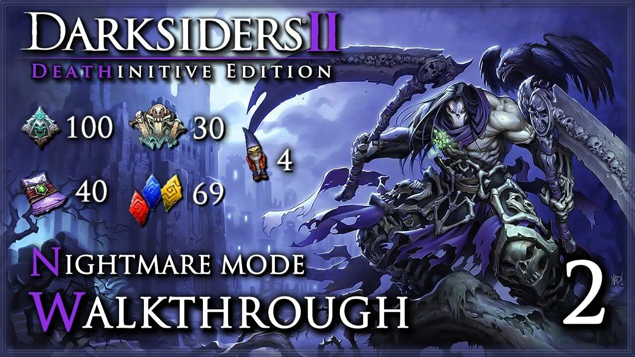 Darksiders II: Deathinitive Edition [PC] - Walkthrough / All Collectibles & Side Quests (Part.2/2)