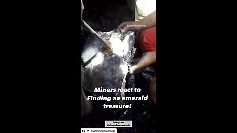 Emerald miners find an unbelievable find worth houndreds of thousands of dollars!