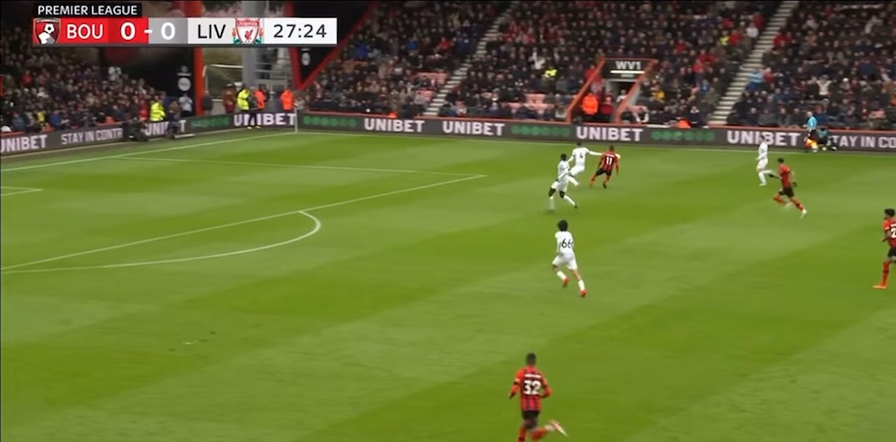 Liverpool-0  Bournemouth 1