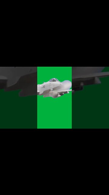 ah10 warthog firing GREEN SCREEN EFFECTS/ELEMENTS