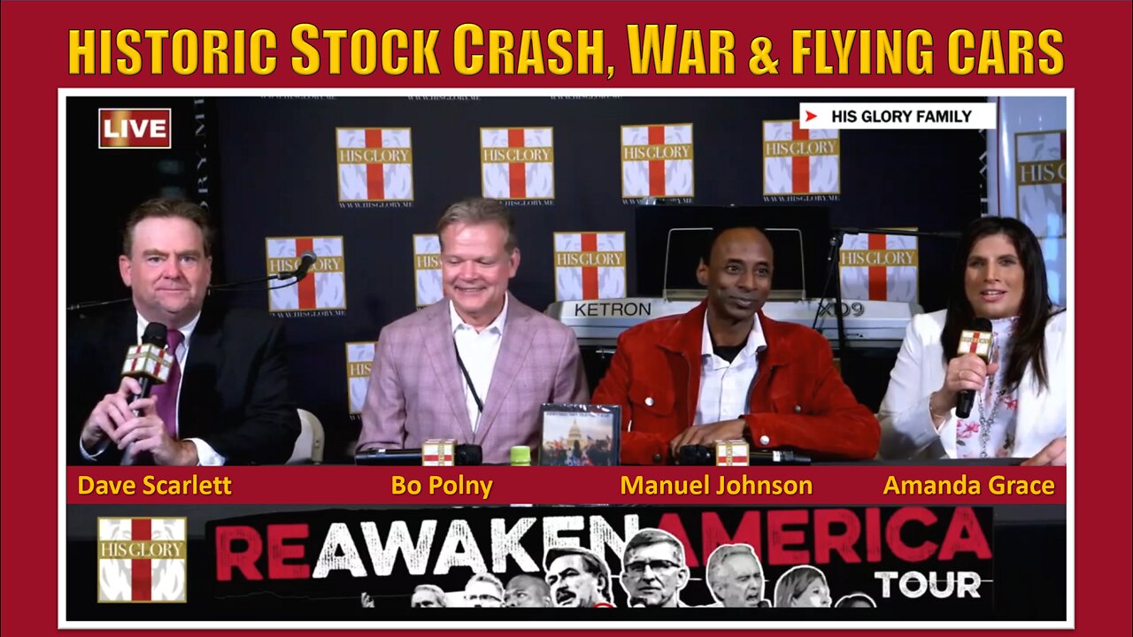 HISTORIC CRASH, WAR & FLYING CARS | Amanda Grace, Manuel Johnson, Bo Polny, Dave Scarlett Speak‼