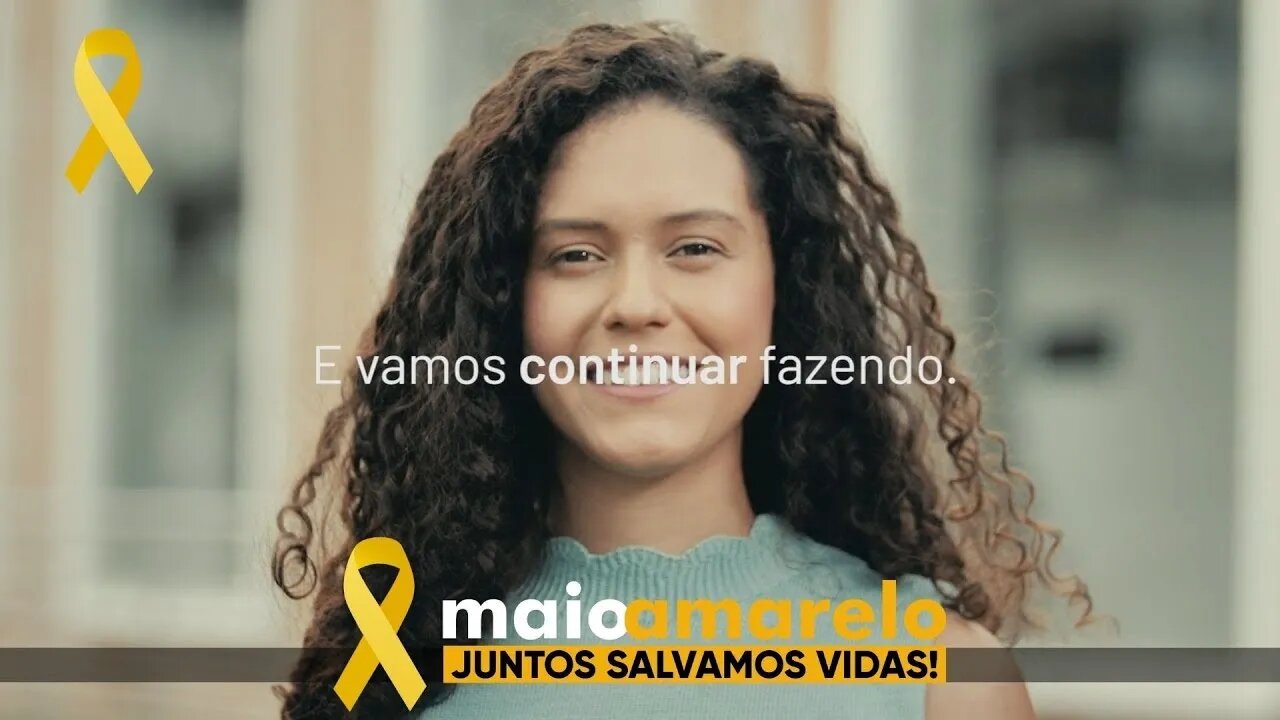 💛MAIO AMARELO 2022 - Juntos Salvamos Vidas💛