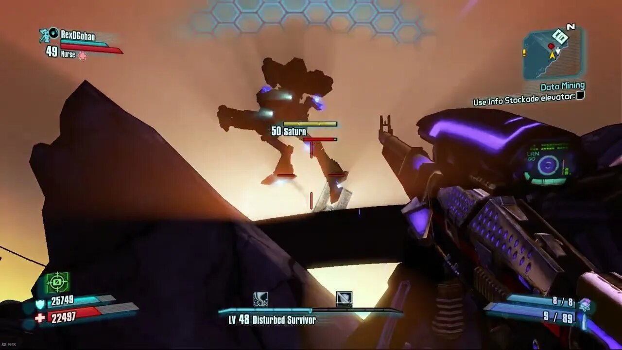 Borderlands 2 co op Long boss fight