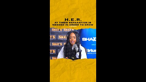 #her At times separation is needed in order to grow. 🎥 @realsway