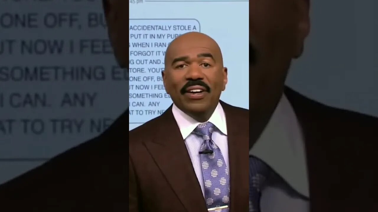 Accidentally 😳 #shorts #steveharvey #advice #life #funny #comedy