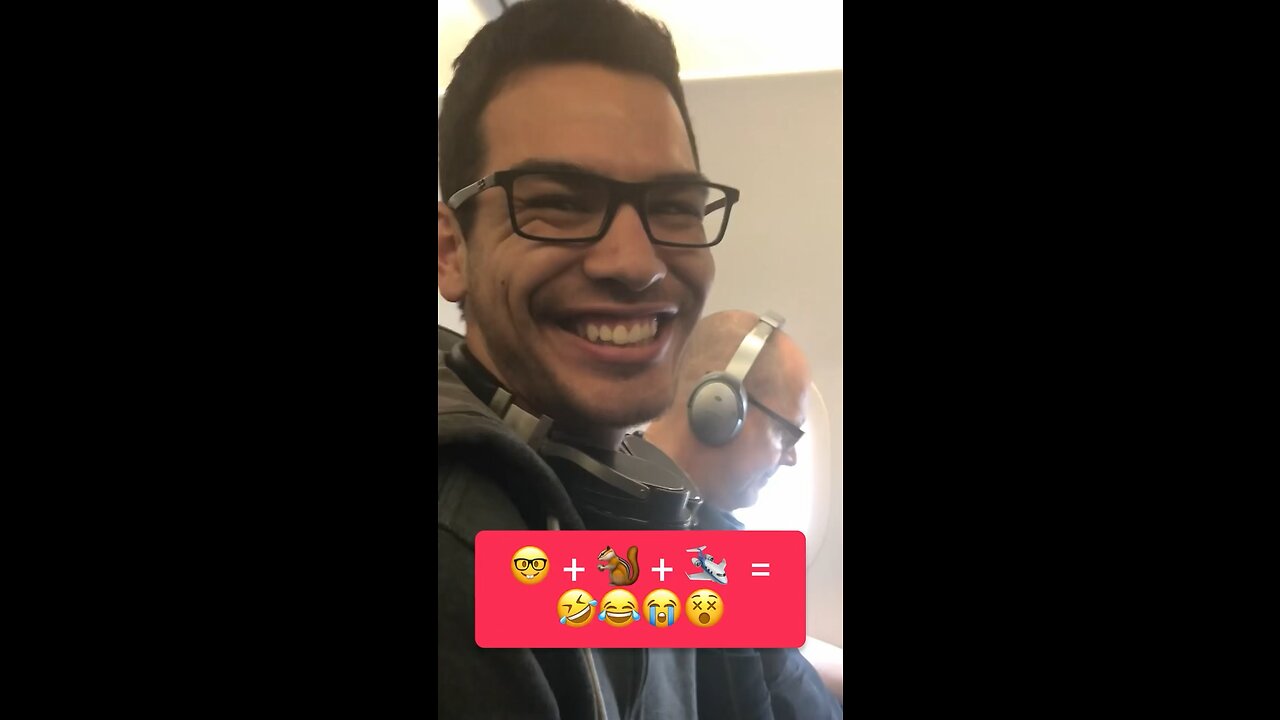 Engineer Loses It on First Flight! 😆✈️ (Original)