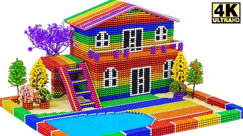 DIY - How To Build Amazing House With Outdoor Stair From Jokerumble