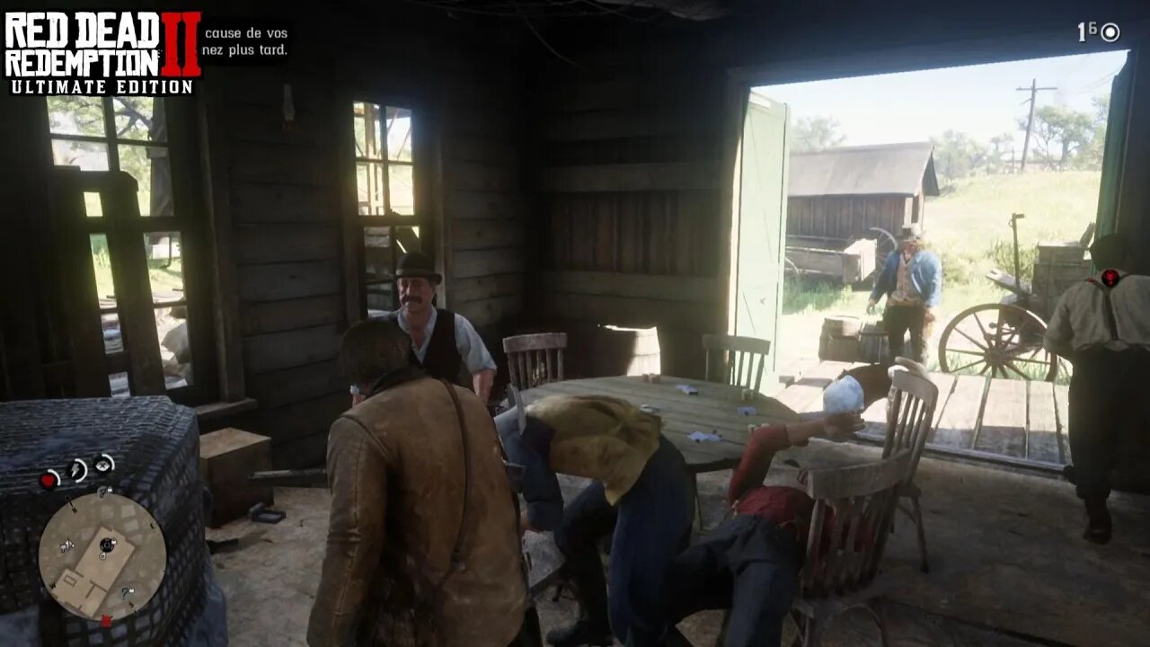 RDR2 - arthur morgan fighting