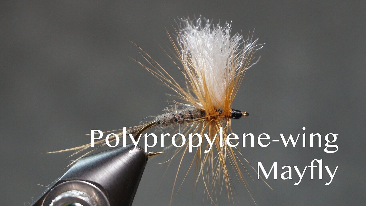 Polypropylene-wing Mayfly (Fling & Pueterbaugh 28/30)