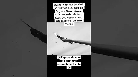 🛩️ 1943 na Austrália: O P-38 Lightning - Beleza na Guerra ou Guerra na Beleza? ✨