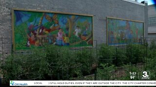 Outdoor mural dedication takes place Wednesday at Saint Vincent de Paul garden