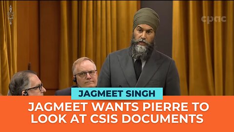 Jagmeet Pretends to Care About Canada