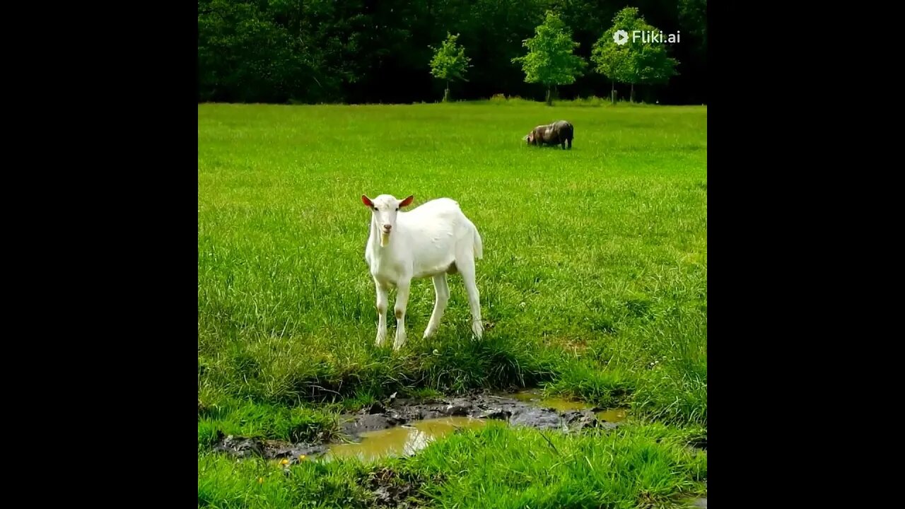 "Sip by Sip: Adorable Goat Kid's Bottle-Feeding Time" #viralreels #nature #trending #youtubeshorts