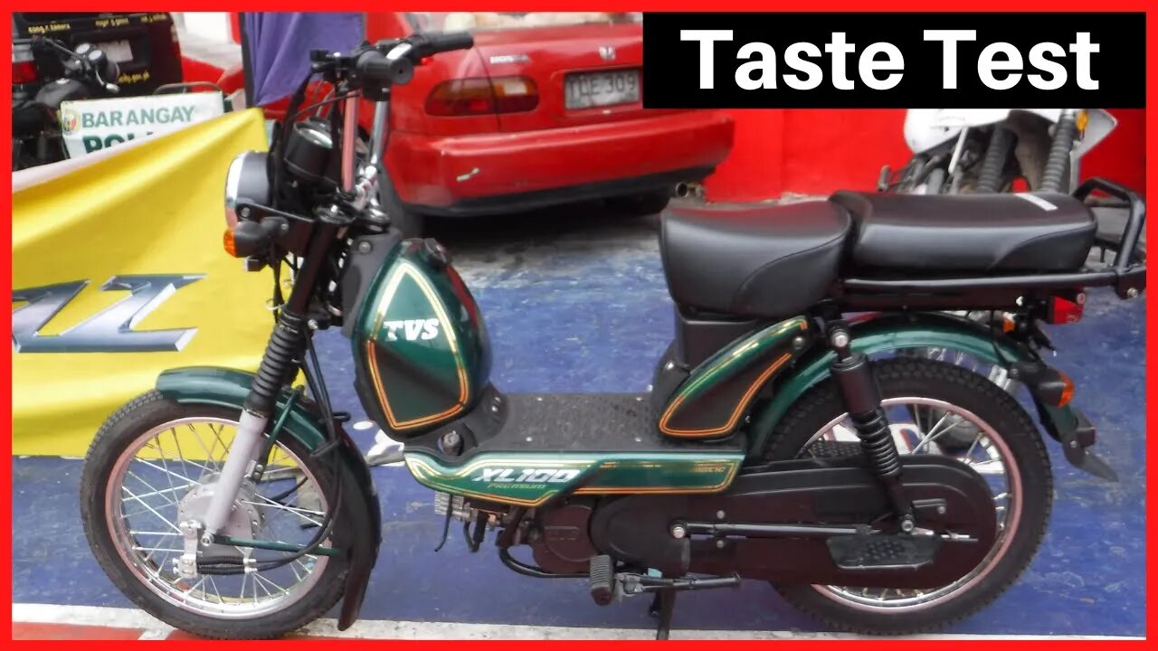 TVS XL100 Premium '20 | Taste Test