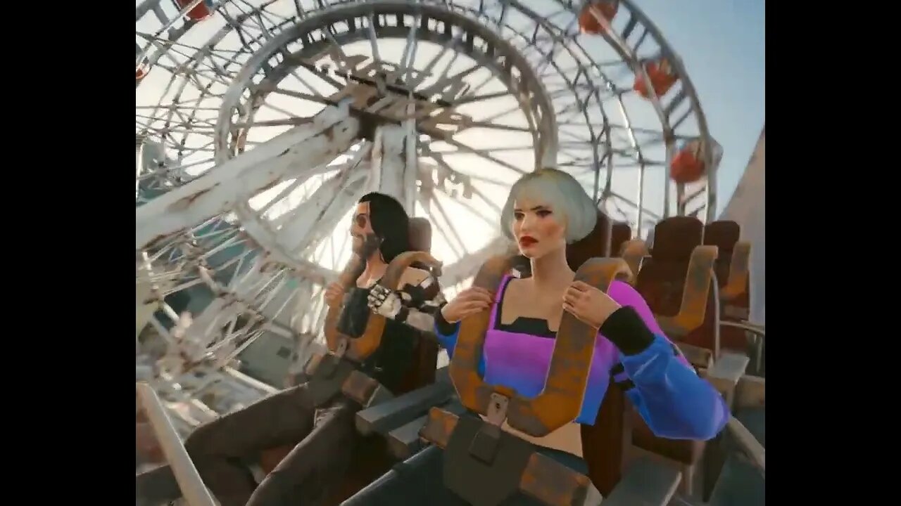 "V Ride The Rollercoaster In 3rd Person View!!!"