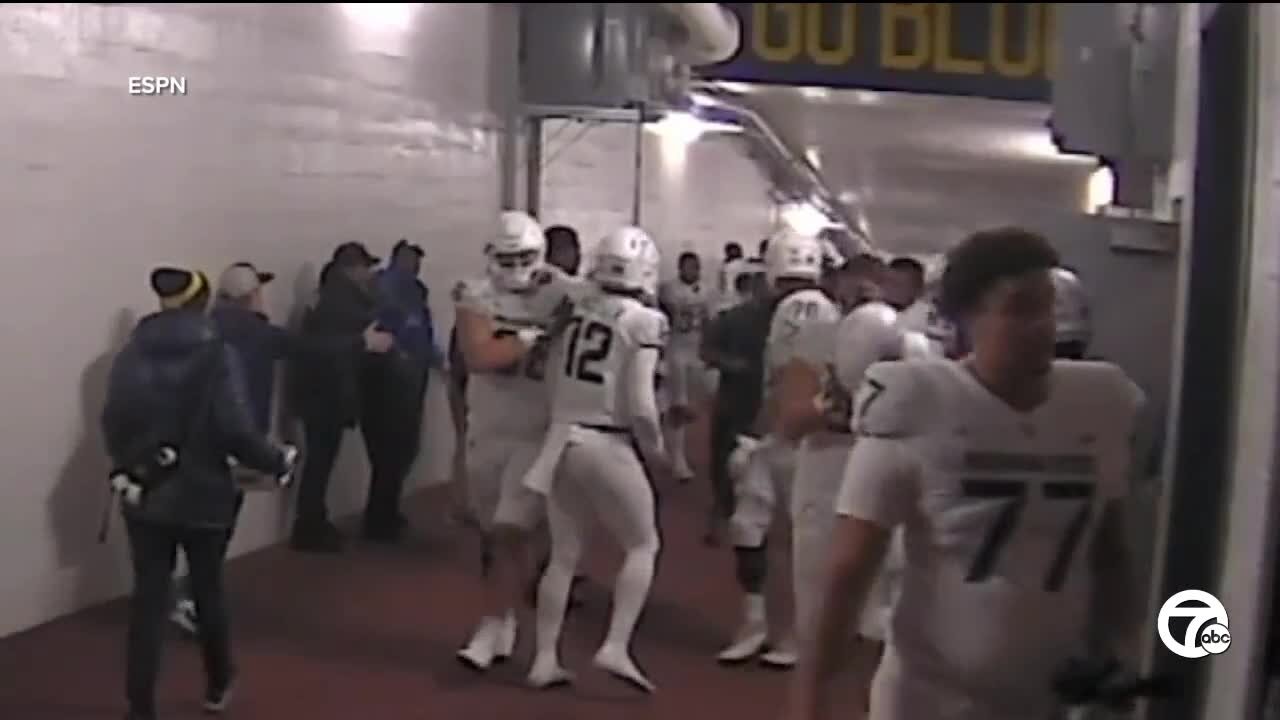 Michigan State suspends four more football players after incident inside Michigan tunnel