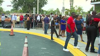 Franklin Park Elementary School welcomes students for their first day back