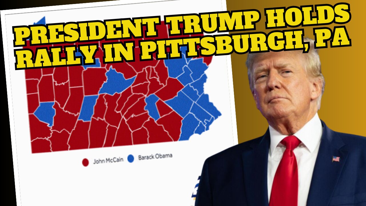 President Trump Holds Rally in Pittsburgh, Pennsylvania, Nov. 4, 2024, 6:00 pm ET