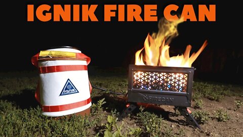 Portable Campfire | Ignik Firecan & Propane Growler